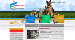 Desktop Screenshot of animalerie-dhuez.com